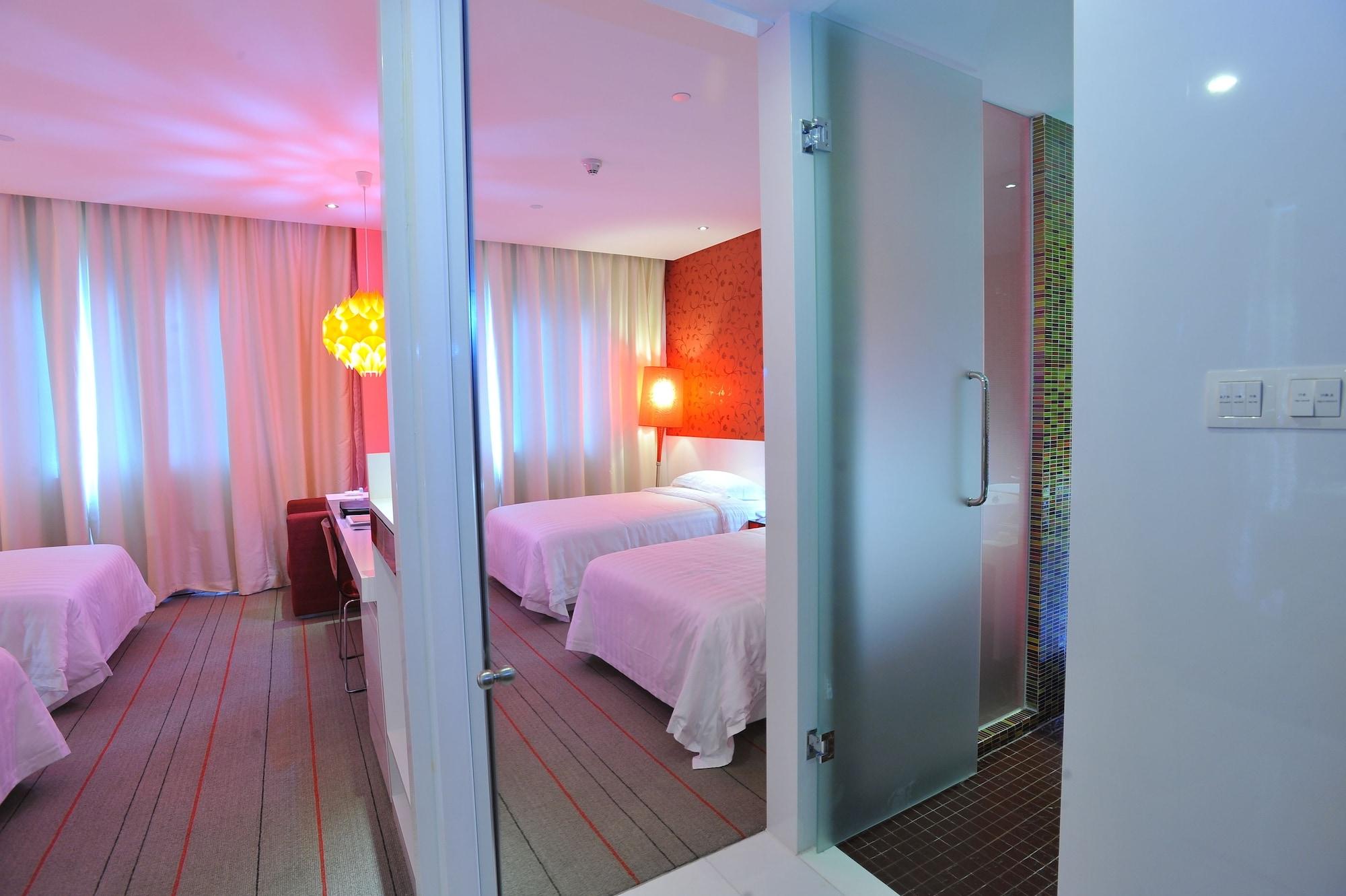 Otique Aqua Hotel شينزين المظهر الخارجي الصورة