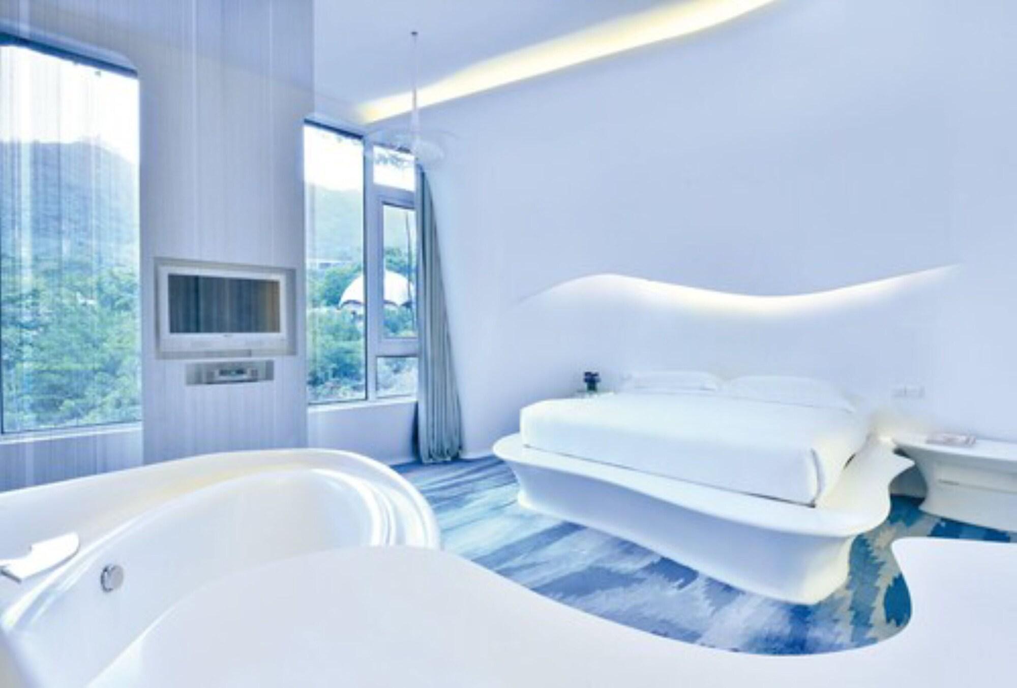Otique Aqua Hotel شينزين المظهر الخارجي الصورة