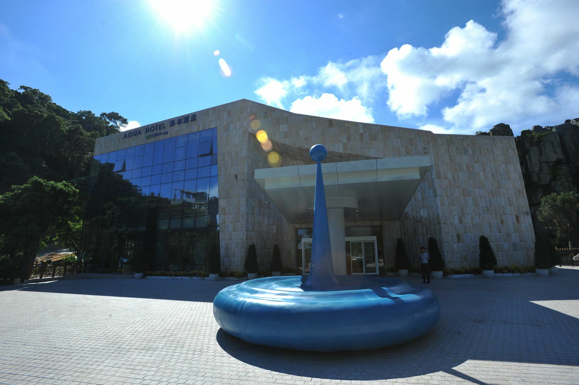 Otique Aqua Hotel شينزين المظهر الخارجي الصورة